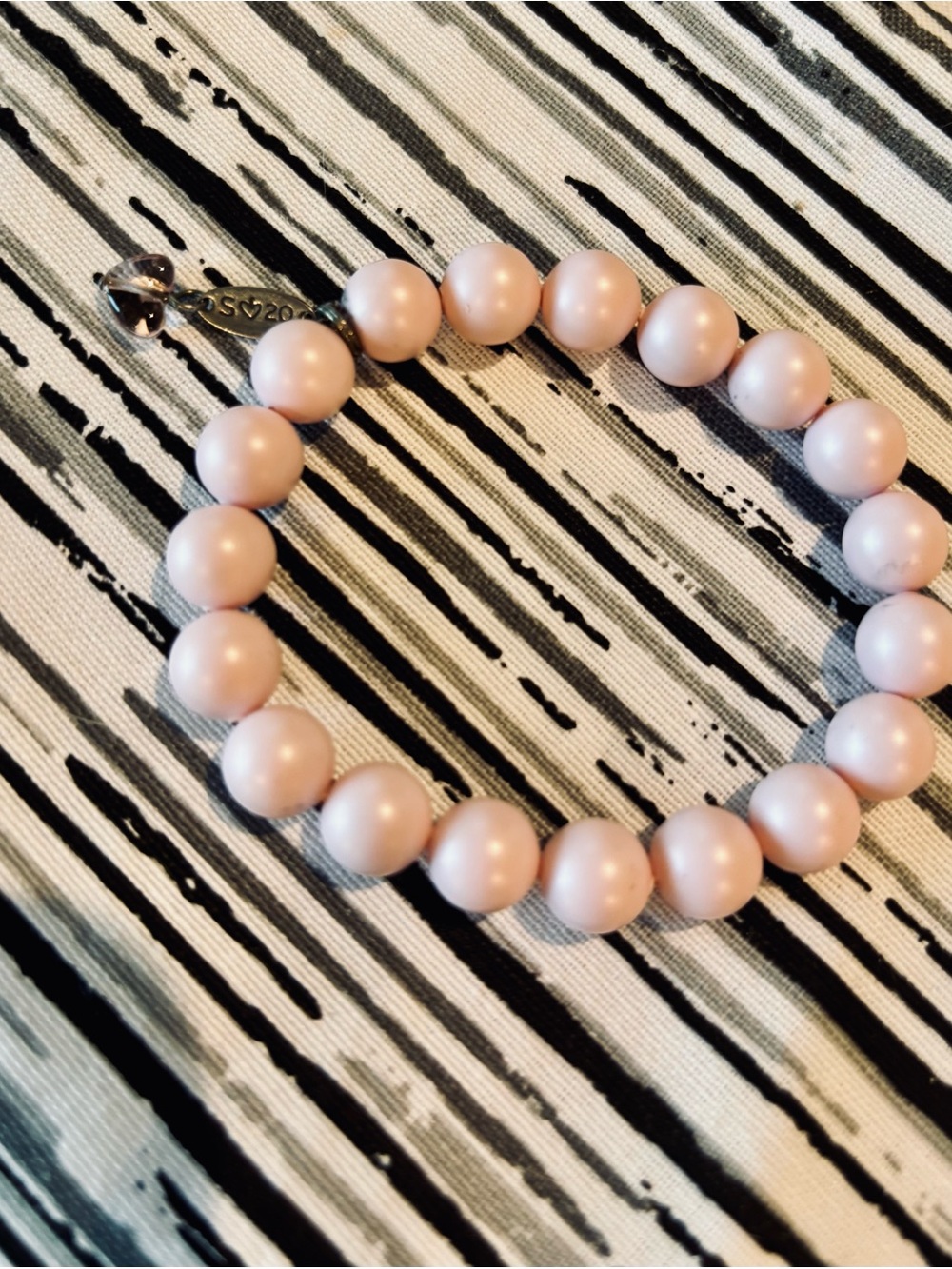 Sabika Pink Stretch Bracelet